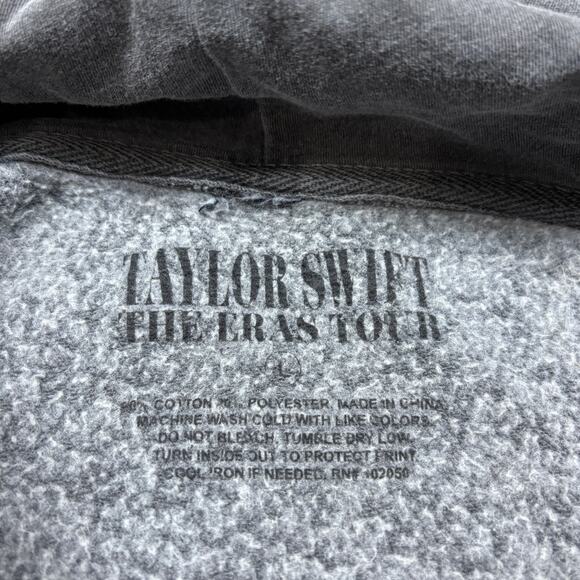 Taylor Swift The Eras Tour Oversized Hoodie Women's Large - Picture 5 of 10